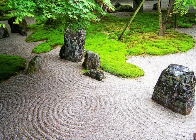 сад в японском стиле