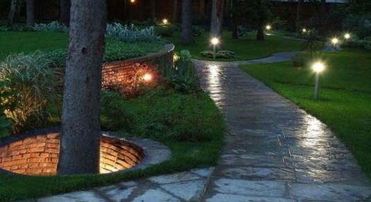 садовые светильники
