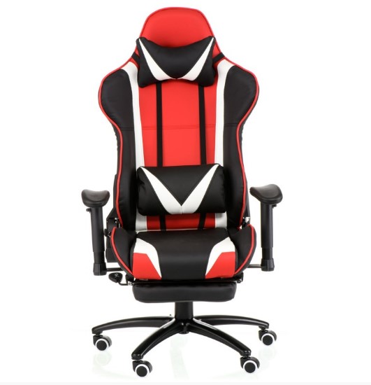    special4you extremerace black/red/white with footrest (e6460)