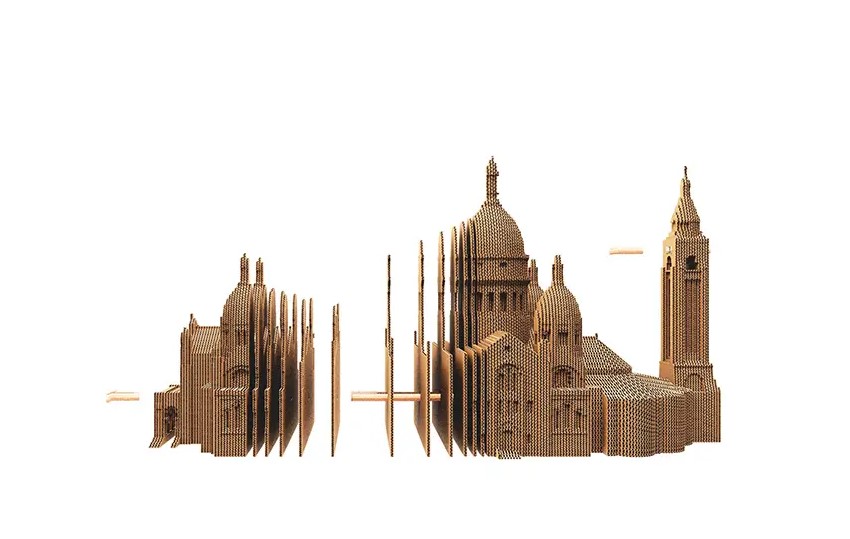    cartonic 3d puzzle sacrÉ-coeur basilica