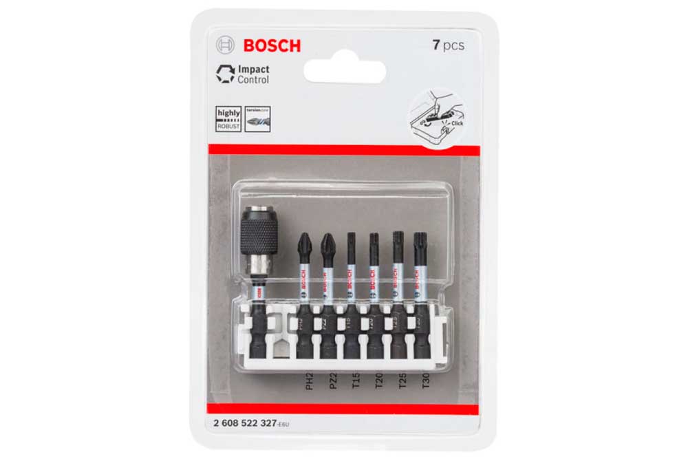   Bosch Impact Control PH2,PZ2,T15,T20,T25,T30 (2608522327)