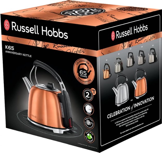   russell hobbs 25861-70 k65 anniversary copper