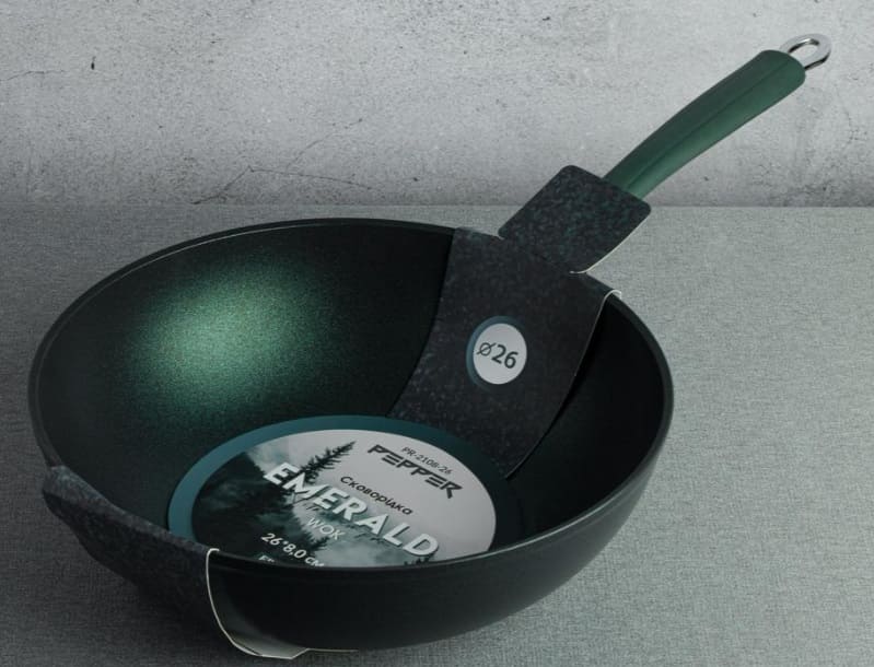   pepper emerald wok titanium pro pr-2108-28 28x8 (113296)