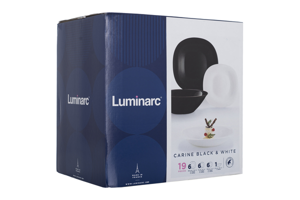   Luminarc Carine White&Black 19  (1491N)