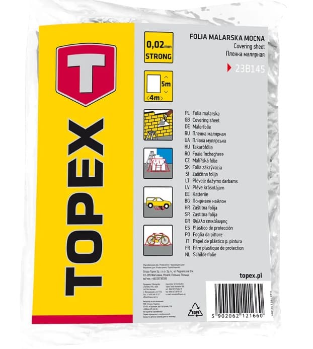   TOPEX HDPE 0,007 4x5 (23B175)