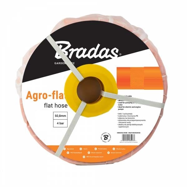   Bradas Agro-Flat PE W.P.4 1 1/4" 50 (WAF4B114050)