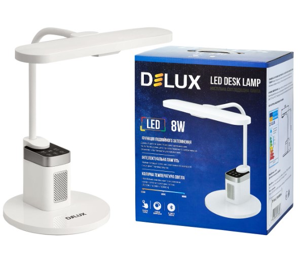   Delux TF-540 8 Led  Bluetooth   (90018133)