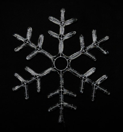    delux motif snowflake ip44 en  55 (90012963)