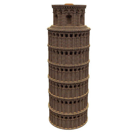    cartonic 3d puzzle leaning tower of pisa