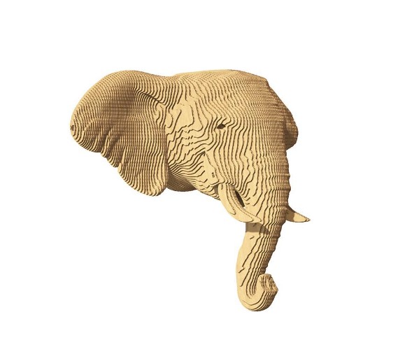     cartonic 3d puzzle elephant (cwelep)
