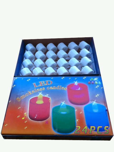   UFT White candle