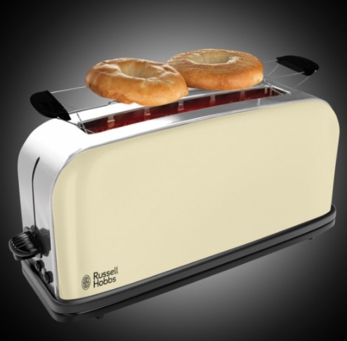  Russell Hobbs 21395-56 Classic Cream Long Slot Toaster
