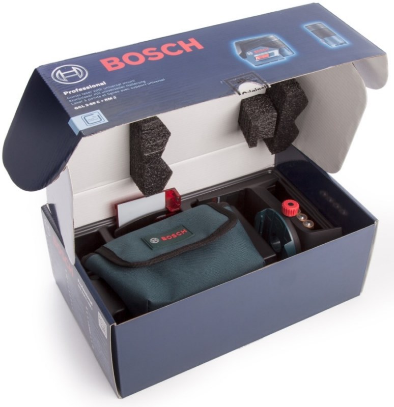 ͳ  Bosch GCL 2-50 C + RM2 + BT 150 +   L-boxx (0601066G02)