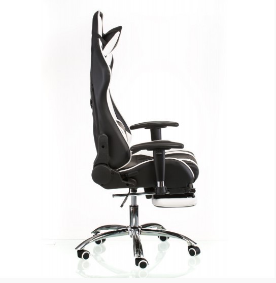   Special4You ExtremeRace Black/White with footrest (E4732)