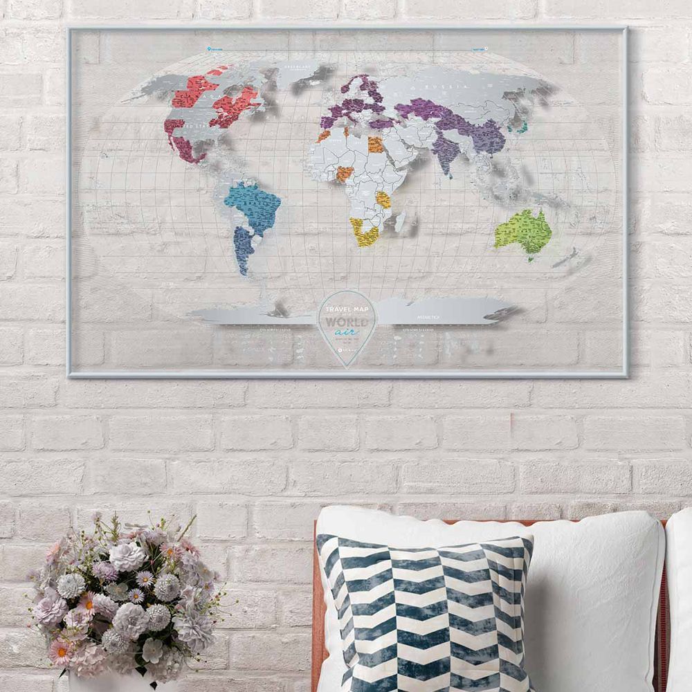    Travel Map AIR World      (AW)