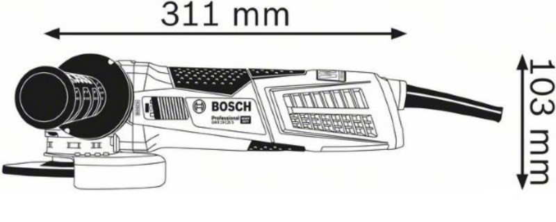   Bosch GWS 19-125 S (06017C8002)
