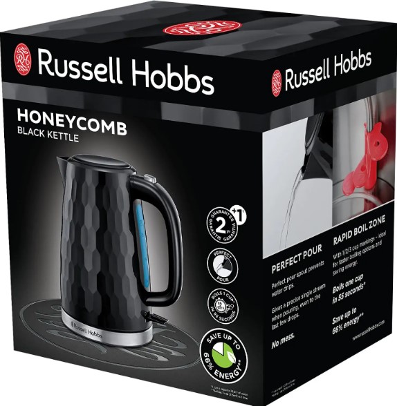  Russell Hobbs 26051-70 Honeycomb Black