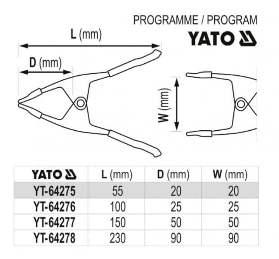    YATO 150 (YT-64277)