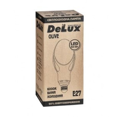    delux olive 60w e27 6000k (90011620)