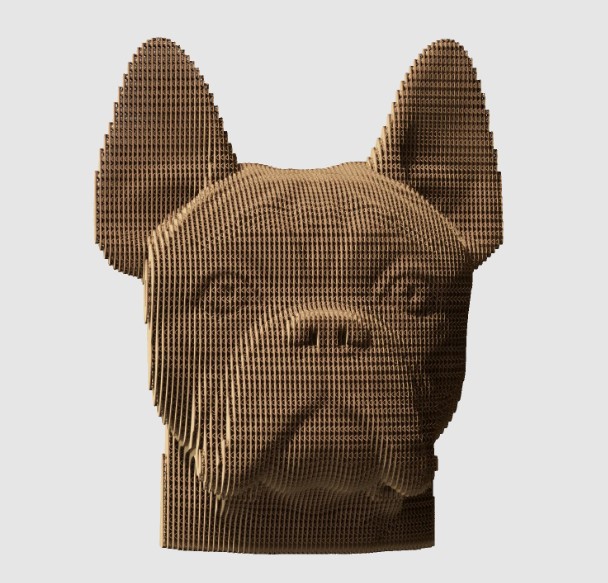    cartonic 3d puzzle bulldog (cartmbdg)