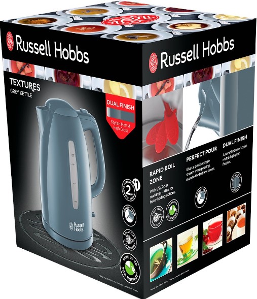   russell hobbs 21274-70 textures grey
