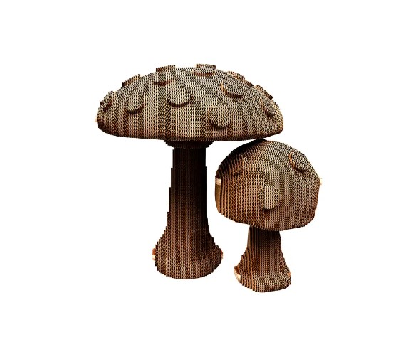    cartonic 3d puzzle mushrooms