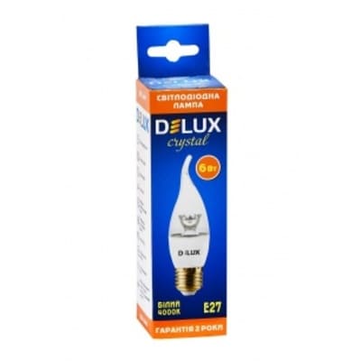    delux bl37b 6 tail 4000k 220 e27 crystal 3 (90016739)