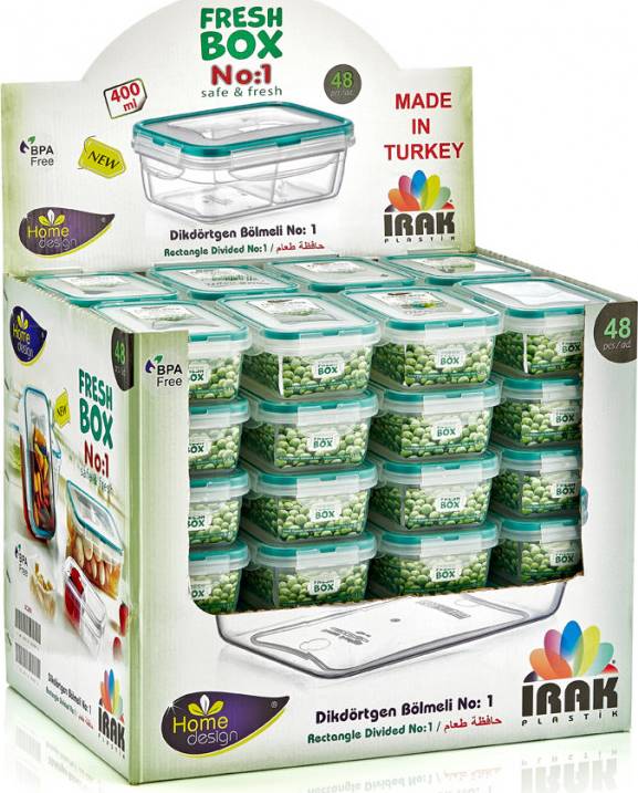    Irak Plastik Fresh Box 14,5x9,5x5 0,4 (5202)