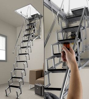 Автоматические чердачные лестницы фото.png