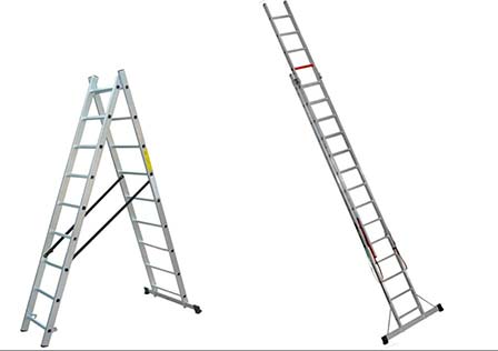 Двухсекционные лестницы