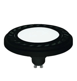    nowodvorski reflector led 9w 4000k gu10 es111 angle 120 diffuser black (9211)