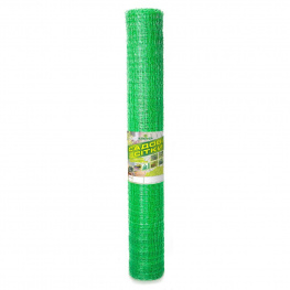 Сетка пластиковая универсальная Клевер 1,5x100 м (30x35 мм) зеленая
