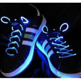Фото светящиеся шнурки uft disco blue
