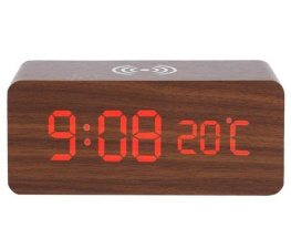     uft wood wireless clock    (uftwwclock)