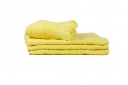 Фото полотенце izzihome маxровое жаккардовое желтое 30x50см (600158)