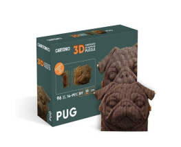    cartonic 3d puzzle pug (cartpug)