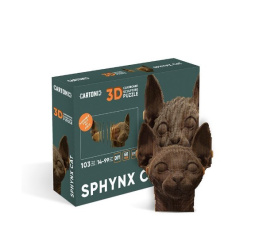    cartonic 3d puzzle sphynx cat (cartsphy)