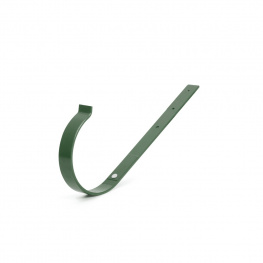 Держатель желоба прямой металлический ТМ Bryza 125 зеленый (70-108)
