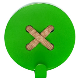    glozis button green (h-026)