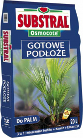 Торфосмесь для зеленых растений и пальм Substral Osmocote 20л (1118101)