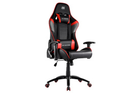   2e gaming chair bushido black/red (2e-gc-bus-bkrd)