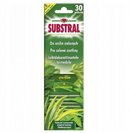 Удобрения-палочки для зеленых растений Substral 30шт (10450)
