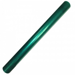Рулонный прозрачный армированный шифер Волнопласт 2x10 м, зеленый, плоский