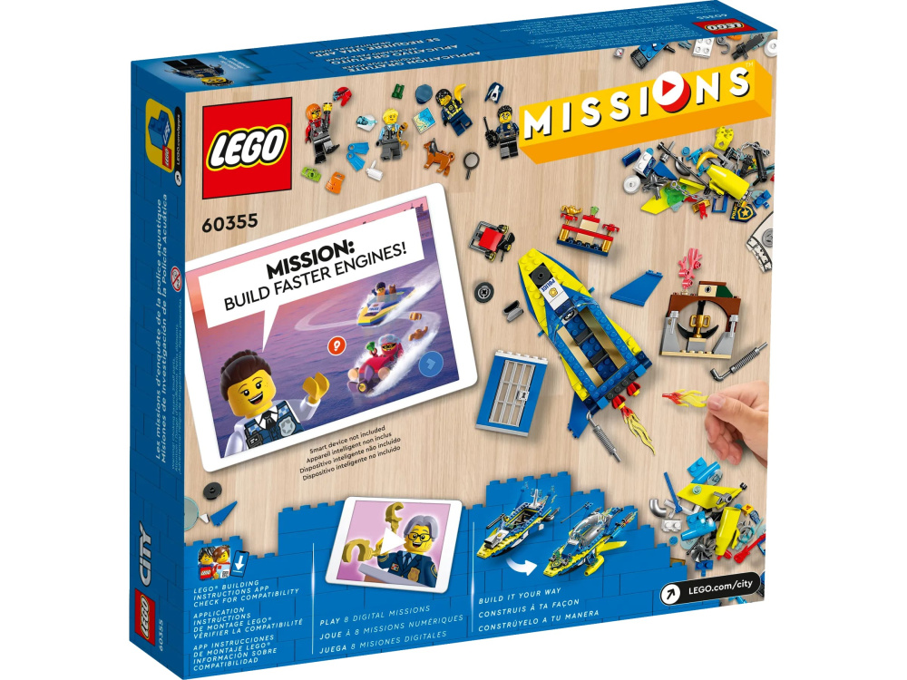 Lego City Missions     278  (60355)