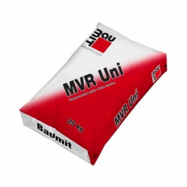 Штукатурная смесь стартовая цементно-известковая Baumit MVR Uni 25кг