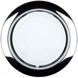 Фото светильник точечный встраиваемый  ilumia 051 rl-gx53-90-chrome под лампу gx53 круглый