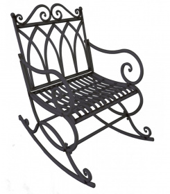 Кресло-качалка металлическая Mario Trezzini Лорензо QG50