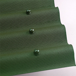 Битумный лист Ондулин волнистый зеленый