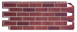 Фасадная панель VOX Solid Brick DORSET 1х0,42м Красная