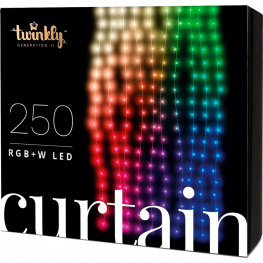  twinkly smart led pro curtain rgbw 250, awg22, ip65 (twp-cu-ca-05x50spp-w)